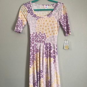XXS Lularoe Nicole Dress
